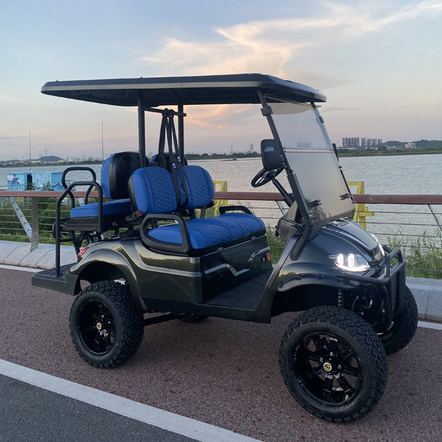 Последние тенденции 48V 62V 72V 5KW7.5KW Мотор 4-местный Новый гольф-кошелек Электрический сертификат CE
