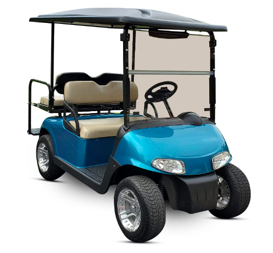 For EZGO RXV Clear Windshield 2008-UP Folding Style *New In Box Golf Cart Part*