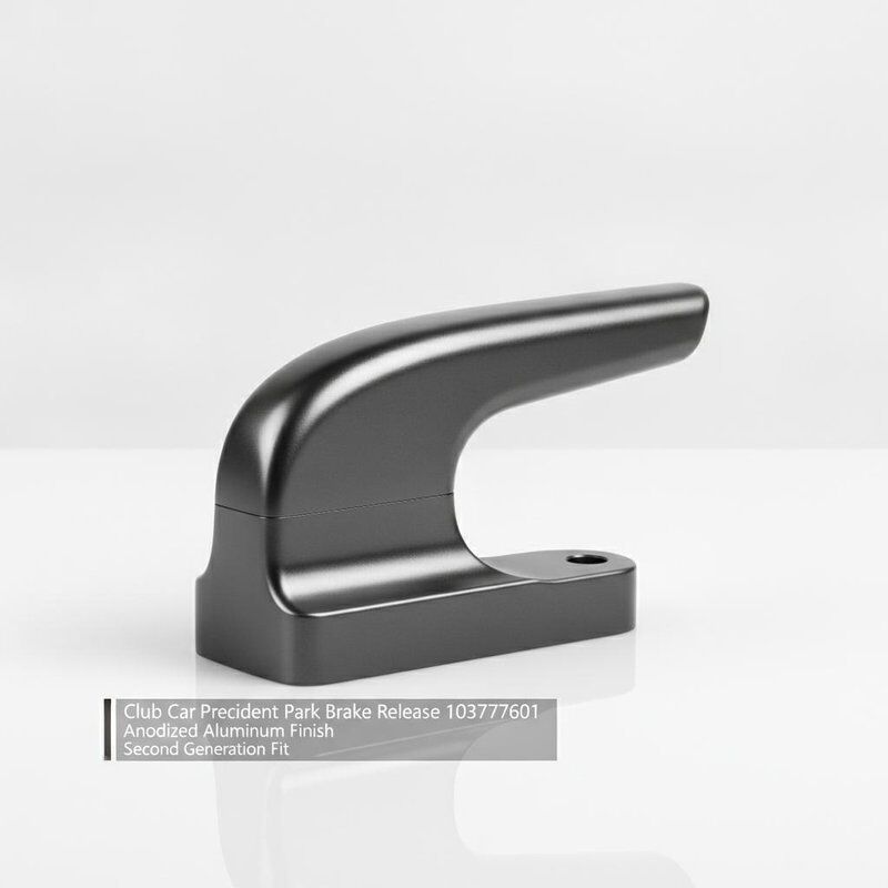Club Car Precedent Park Brake Release 103777601 Замена OEM с отделкой из анодированного алюминия, подходит для второго поколения