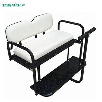 Белый набор заднего сидения тележки гольфа основания EZGO TXT полиэтилена