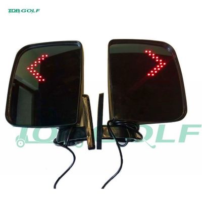 Зеркала тележки гольфа ABS регулируемые с поворотниками отсутствие вибрации для автомобиля клуба автомобиля гольфа